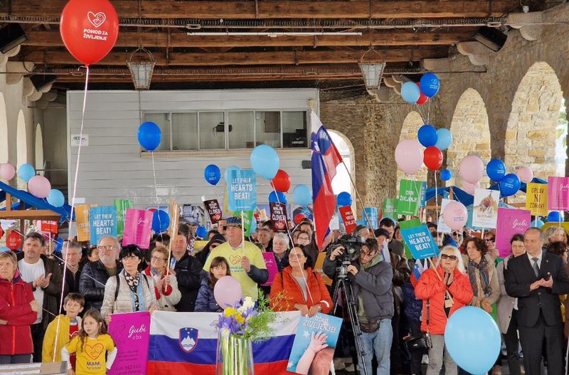 Koper shod protest Pohod za življenje