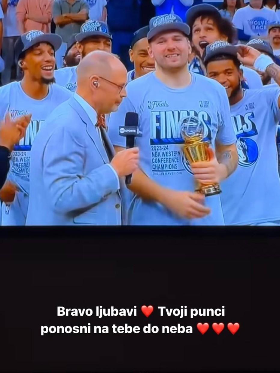 Luka Dončić, igra, oče